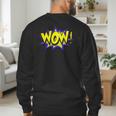 WowShirt WOW Dad Mom Men Women Boys Girls Tee Men's Sweatshirt Back Print WowShirt WOW Dad Mom Men Women Boys Girls Tee Men's Sweatshirt Back Print