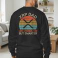 XRP Dad Crypto Merchandise Definition Men's Sweatshirt Back Print