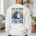 Beagle For Men Women Beagle Dog Mom Dad Beagle Men's Sweatshirt Back Print