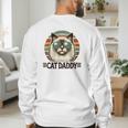 Cat Daddy Cool Ragdoll Cat Father's Day Retro Cat Dad Men's Sweatshirt Back Print Cat Daddy Cool Ragdoll Cat Father's Day Retro Cat Dad Men's Sweatshirt Back Print