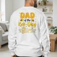 Dad Of The Bee Day Girl Flower Birthday Family Matching Men's Sweatshirt Back Print