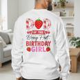 Dad Of The Berry First Birthday Girl Sweet Strawberry Men's Sweatshirt Back Print Dad Of The Berry First Birthday Girl Sweet Strawberry Men's Sweatshirt Back Print