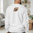 Dad Of The Birthday Boy Football Lover First Birthday Party Men's Sweatshirt Back Print