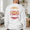 Dad Level Unlocked Gaming Gamer Father Video Games Men's Sweatshirt Back Print