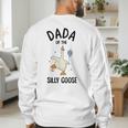 Dada Of The Silly Goose First Birthday Family Matching Men's Sweatshirt Back Print