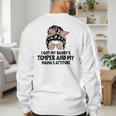 I Got My Daddy's Temper And My Mama's Attitude Men's Sweatshirt Back Print