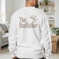 Father Day The Rodfather Dad Fishing From Daughter Son Men's Sweatshirt Back Print Father Day The Rodfather Dad Fishing From Daughter Son Men's Sweatshirt Back Print