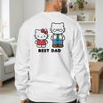 Hello Kitty Best Dad Fathers Day Small Men's Sweatshirt Back Print