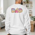Ice Cream Dad 1st Birthday Matching Family Men's Sweatshirt Back Print Ice Cream Dad 1st Birthday Matching Family Men's Sweatshirt Back Print