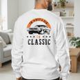 I'm Not Old I'm Classic Muscle Cars Retro Dad Vintage Car Men's Sweatshirt Back Print