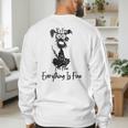 Its Fine Im Fine Everythings Fine Dog Mom Dad Lovers Men's Sweatshirt Back Print