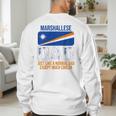 Marshallese Dad Marshall Islands Flag For Father's Day Men's Sweatshirt Back Print