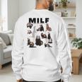 MILF Man I Love Ferrets Ferret Mom Dad Ferret Owner Men's Sweatshirt Back Print MILF Man I Love Ferrets Ferret Mom Dad Ferret Owner Men's Sweatshirt Back Print