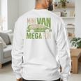 Mini Van Mega Fun Mom Dad T-Shirt Men's Sweatshirt Back Print Mini Van Mega Fun Mom Dad T-Shirt Men's Sweatshirt Back Print