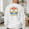 Pickleball-Shirt Just One More Game Dad Mom Women Men Men's Sweatshirt Back Print