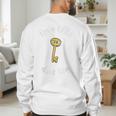 Pun Tshirt I'm A Little Door Key Bad Pun Dad Jokes Men's Sweatshirt Back Print