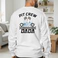 Race Car Racing Family Dada Pit Crew Birthday Party Men's Sweatshirt Back Print Race Car Racing Family Dada Pit Crew Birthday Party Men's Sweatshirt Back Print
