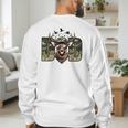 Retro Camo Dad Hunting Camouflage Deer Matching Men's Sweatshirt Back Print Retro Camo Dad Hunting Camouflage Deer Matching Men's Sweatshirt Back Print