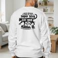 Sexy Cat Dad Father Catfather Kitten Kitty Men's Sweatshirt Back Print