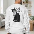 Tuxedo Cat Dad Cat Dad Tuxedo Cat Dad Men's Sweatshirt Back Print Tuxedo Cat Dad Cat Dad Tuxedo Cat Dad Men's Sweatshirt Back Print