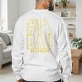 University Of Delaware Blue Hens 1 Dad Men's Sweatshirt Back Print