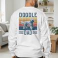 Vintage Doodle Dad Aussie Doodle & Goldendoodle Men's Sweatshirt Back Print
