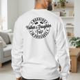 Warning Father Daughter Trip In Progress Trip With Dad Men's Sweatshirt Back Print