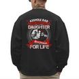 Asshole Dad And Smartass Daughter Best Friend For Life Men's Sweatshirt Back Print