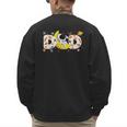 Astronaut Dad Space Birthday Planets Party Matching Family Men's Sweatshirt Back Print