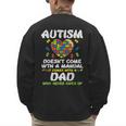 Autism Doesnt Come With Manual Dad Puzzle Awareness Men Men's Sweatshirt Back Print