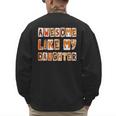 Awesome Like My Daughter For Men Dad Fathers Day Men's Sweatshirt Back Print