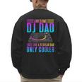 Awesome DJ Dad DJ Music Men's Sweatshirt Back Print