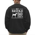 Basenji Dad Best Dog Owner Ever T-Shirt Men's Sweatshirt Back Print