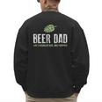 Beer Dad Shirt Cute Hops Drinking Men's Sweatshirt Back Print