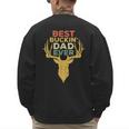 Best Buckin' Dad Ever Shirt Men Hunting Fathers Day Men's Sweatshirt Back Print