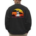 Best Bunny Dad Ever Rabbit Jumper Dad Men's Sweatshirt Back Print