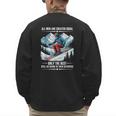 Only The Best Still Go Skiing In Their Seventies Skier Dad Men's Sweatshirt Back Print