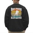 Best Puckin Billet Dad Hockey Men's Sweatshirt Back Print