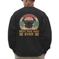 Best Pug Dad Ever Pug Dog For Men And Boys Men's Sweatshirt Back Print
