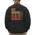 Best Rucking Dad Ruck Backpack Rucksack Workout Rucking Men's Sweatshirt Back Print