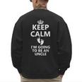 Best Uncle Art For Men Dad Pregnancy Reveal New Uncle To Be Men's Sweatshirt Back Print Best Uncle Art For Men Dad Pregnancy Reveal New Uncle To Be Men's Sweatshirt Back Print