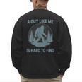 Bigfoot A Guy Like Me Is Hard To Find Forest Men Dad Men's Sweatshirt Back Print