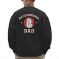 Bloodhound Dad Dog Father Men's Sweatshirt Back Print