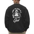 I Have The Body Of A God Buddha Fat Guy And Dad BOD Men's Sweatshirt Back Print