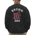 Brown University Bears Arched Dad Men's Sweatshirt Back Print
