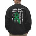 Cerebral Palsy CP Awareness Most Dads Warrior Survivor DA1 Men's Sweatshirt Back Print