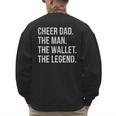 Cheer Dad Cheerleading Men's Sweatshirt Back Print