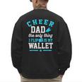 Cheer Dad Shirt Cheerleader Dad Cheerleading Competition Men Men's Sweatshirt Back Print