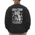 Choctaw Tribe For a Proud Choctaw Dad Men's Sweatshirt Back Print