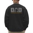 Concertina Dad And Concertina Player Father For Concertina Men's Sweatshirt Back Print